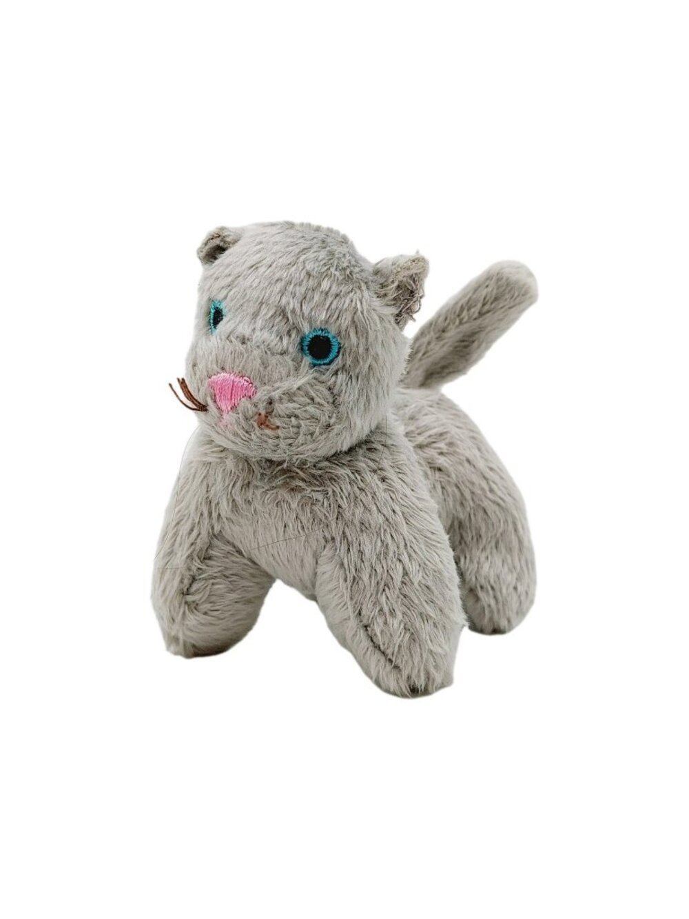 Our Generation Plush Gray Kitty Cat Battat Stuffed 3" Tall